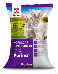 Пурина для кроликов 25 кг.