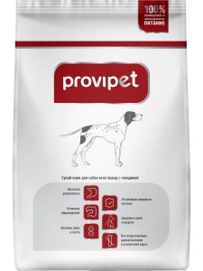 Корм для собак с говядиной PROVIPET 13 кг.