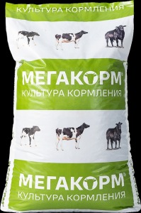 Комбикорм КК-60 для лактирующих коров (Мегакорм) 25 кг.